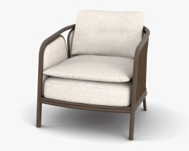 Mcguire Ojai Lounge chair 3D model