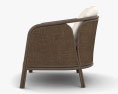 Mcguire Ojai Lounge chair 3d model