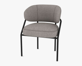 Meridiani Isetta Chair 3D model