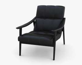 Minotti Fynn Poltrona Modelo 3d