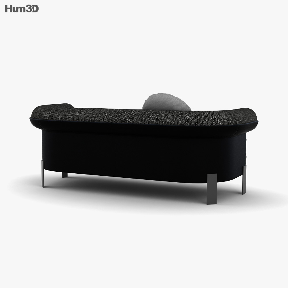 Minotti Mattia Lounge 沙发 3D模型