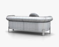 Minotti Mattia Lounge 沙发 3D模型