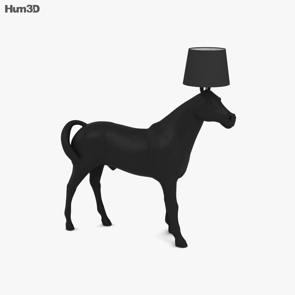 Moooi Horse Lámpara Modelo 3D