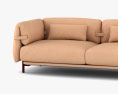 Moroso Belt Sofa 3d model