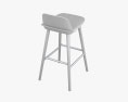 Muuto Nerd Bar stool 3d model