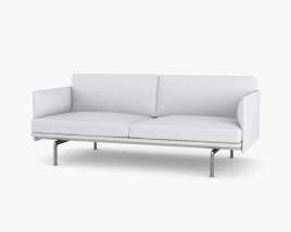 Muuto Outline Sofa 3D-Modell
