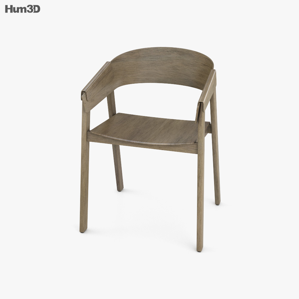 Muuto Cover 肘掛け椅子 3Dモデル