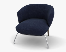 Natuzzi Penelope Armchair 3D model
