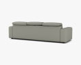 Natuzzi Intenso Sofa 3d model