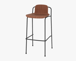 Normann Copenhagen Studio Bar stool 3D model