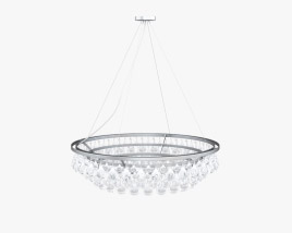 Ochre Arctic Pear Round Chandelier 3D model