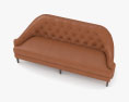 One Kings Lane Charlotte Tufted 소파 3D 모델 