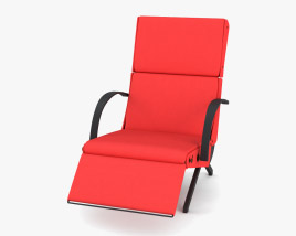 Osvaldo Borsani P40 肘掛け椅子 3Dモデル