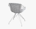 Overgaard and Dyrman Wire Dining chair 3d model