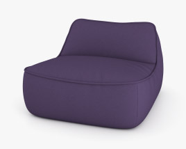Paola Lenti Float Armchair 3D model