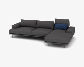 Papadatos Upper Sofa 3D-Modell