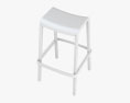 Pedrali Dome Bar stool 3d model