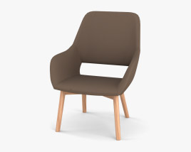 Pedrali Babila 肘掛け椅子 3Dモデル