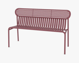 Petite Friture Weekend Bench 3D model
