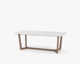 Poliform Concorde Tisch 3D-Modell