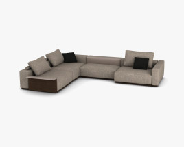 Poliform Westside Sofa 3D-Modell