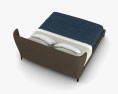 Poliform Gentleman 床 3D模型
