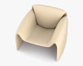 Poliform Le Club Chair 3d model