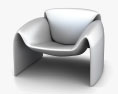 Poliform Le Club Chair 3d model
