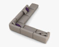 Poliform Seoul Corner sofa 3d model