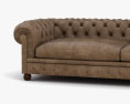 Poltrona Frau Chester One Sofa 3d model