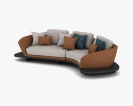 Reflex Segno ソファ 3Dモデル