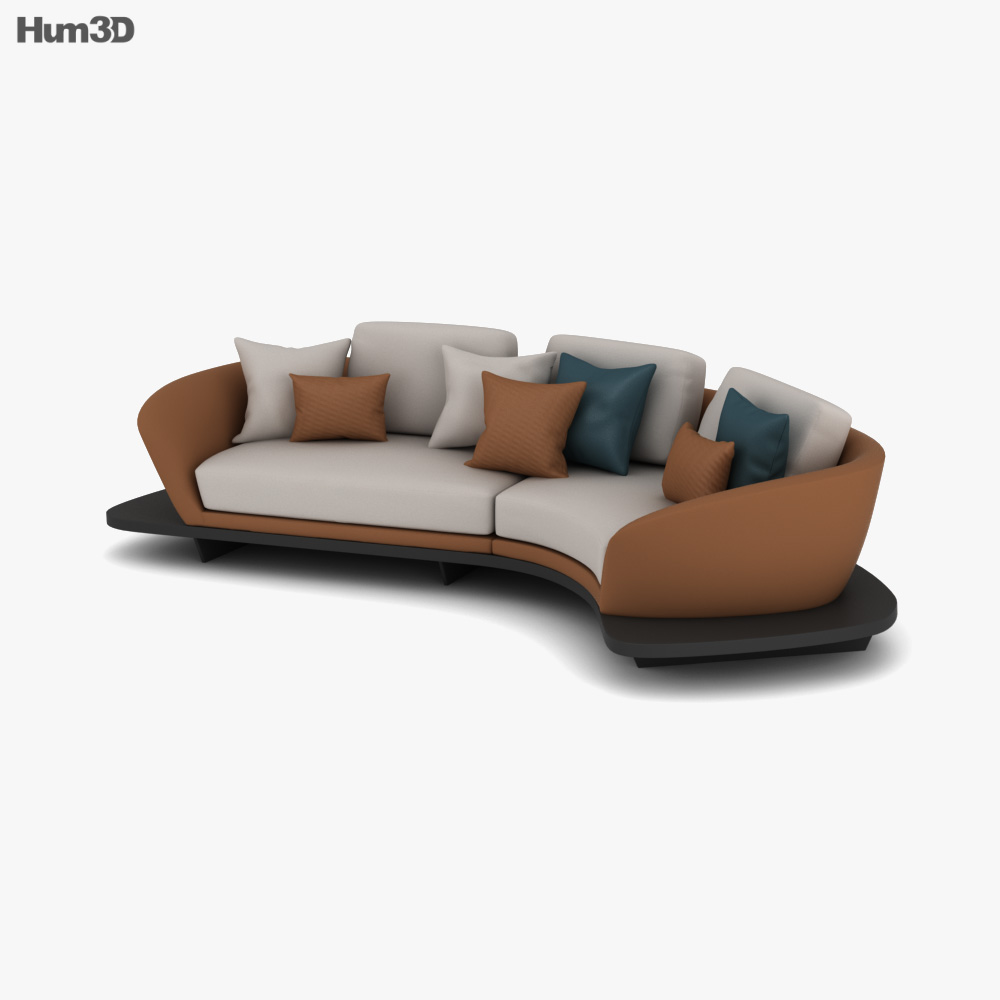 Reflex Segno Sofa 3D model