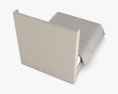 Restoration Hardware Adler Shelter Bed 3d model