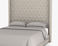 Restoration Hardware Adler Shelter Bed 3d model