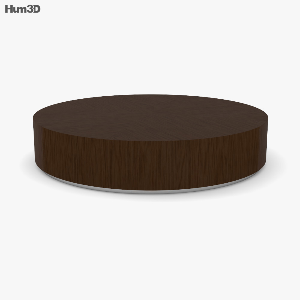 Restoration Hardware Machinto Round Coffee table 3D model