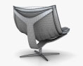 Roche Bobois Dolphin 肘掛け椅子 3Dモデル