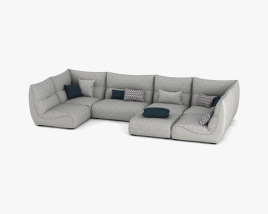 Roche Bobois Temps Calme 소파 3D 모델 
