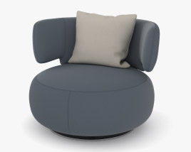 Roche Bobois Maurizio Manzoni Curl 扶手椅 3D模型