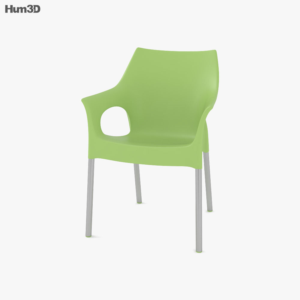 SCAB Design Ola Sedia Modello 3D