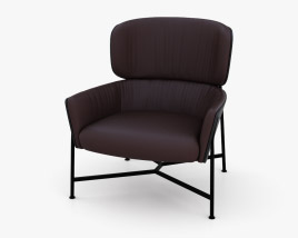 SP01 Caristo Low Back Sessel 3D-Modell