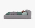 Saba Italia Pixel Bed 3d model