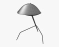 Serge Mouille Tripod desk lamp 3d model