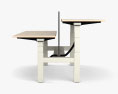 Steelcase Ology Bench Table 3d model