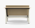 Steelcase Ology Bench Table 3d model