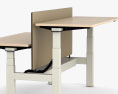 Steelcase Ology Bench Table 3D 모델 