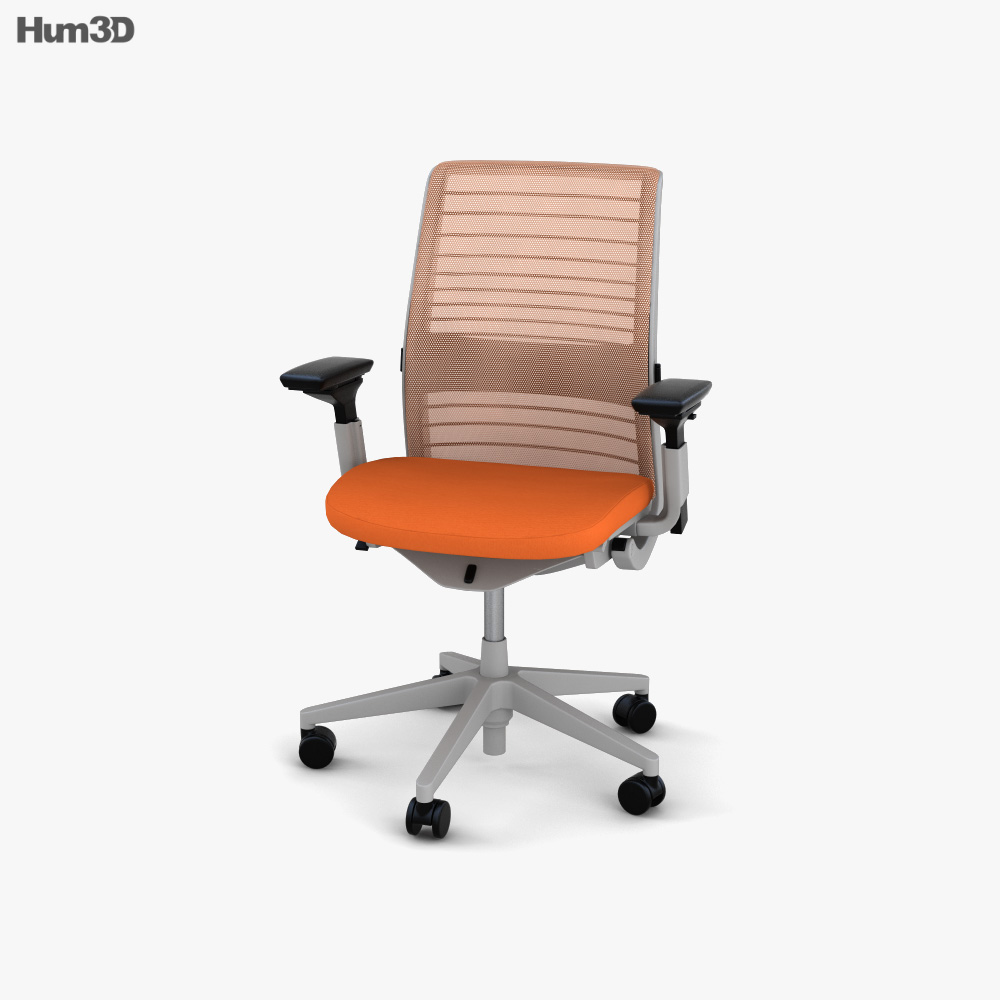 Steelcase Think Офісне крісло 3D модель
