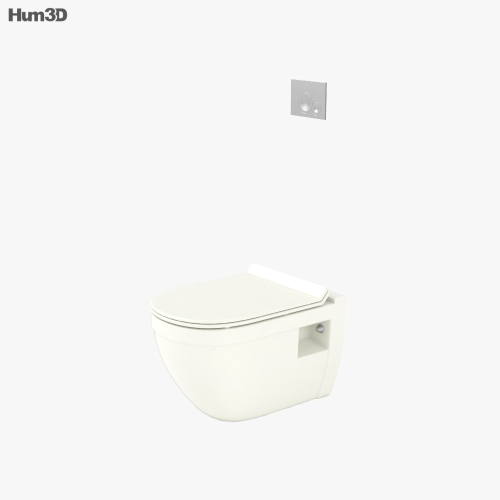 Swiss Madison SM WT450 Ivy Wall Hung Bowl toilet Modelo 3D