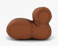 Tacchini Orsola 肘掛け椅子 3Dモデル