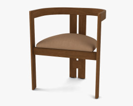Tacchini Pigreco Cadeira Modelo 3d