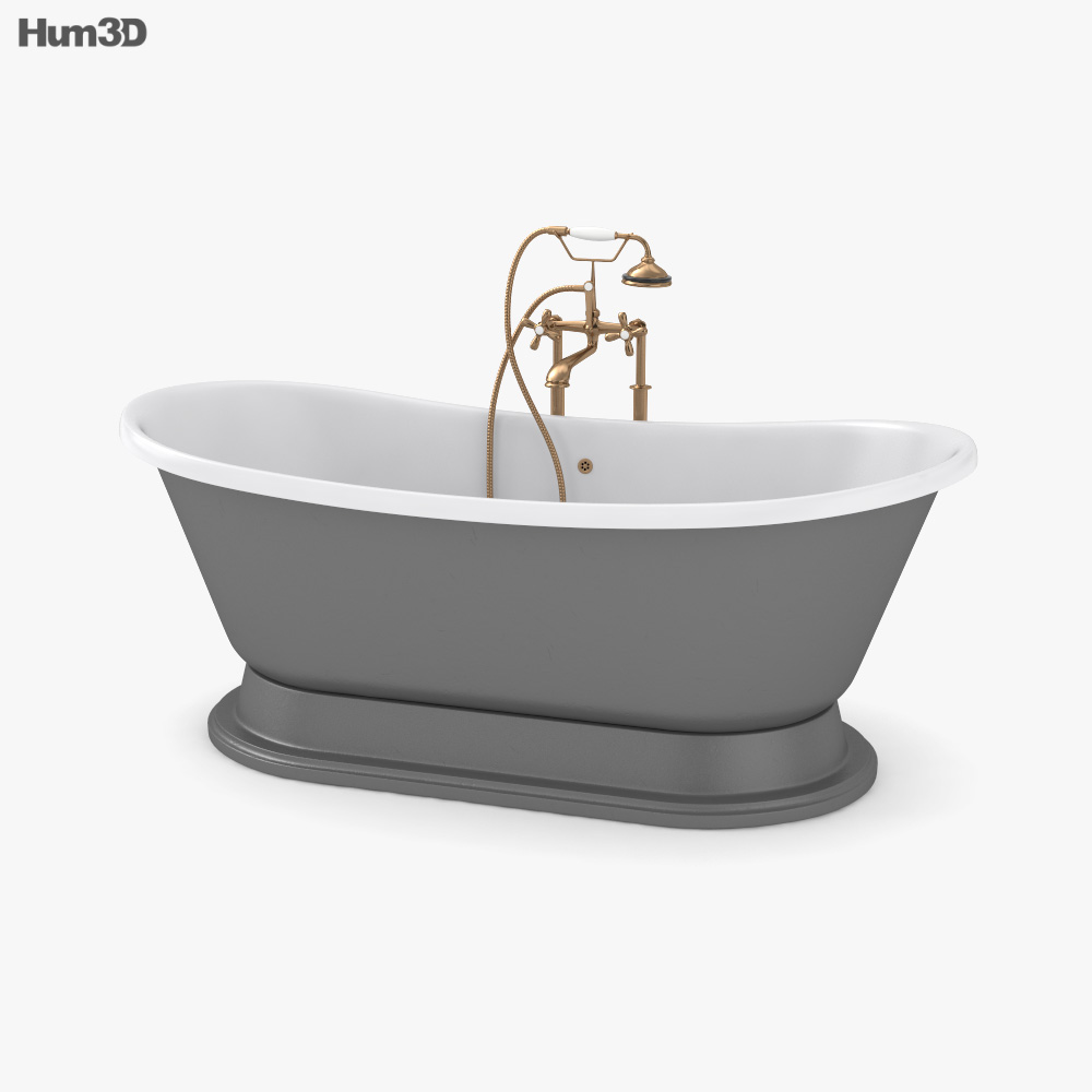 The Tub Studio Christoforo French Bath Modelo 3D